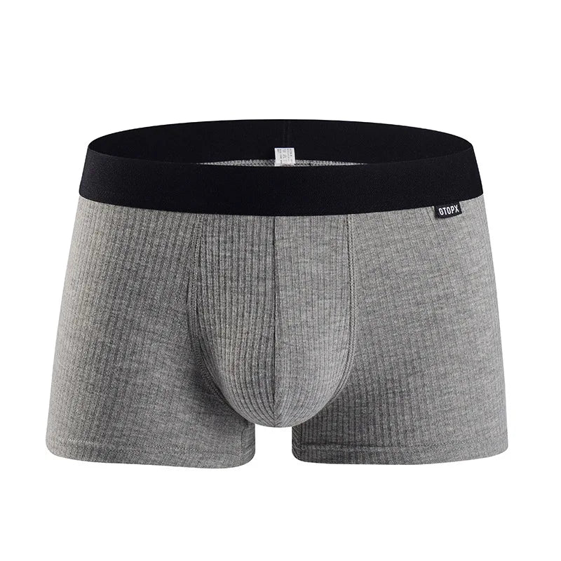Men’s Modal Boxer Briefs – U-Pouch Support & Breathable Comfort