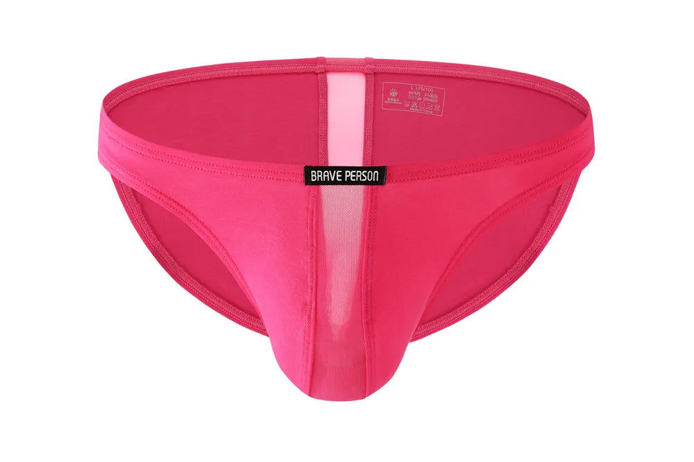 Men Underwear Sexy BRAVE PERSON Briefs Fashion Low waist Mens Underpants Male Panties Shorts short pants #B1208