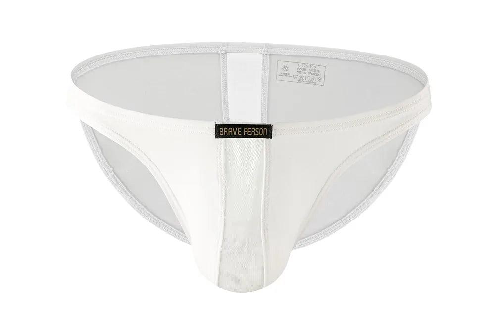 Men Underwear Sexy BRAVE PERSON Briefs Fashion Low waist Mens Underpants Male Panties Shorts short pants #B1208
